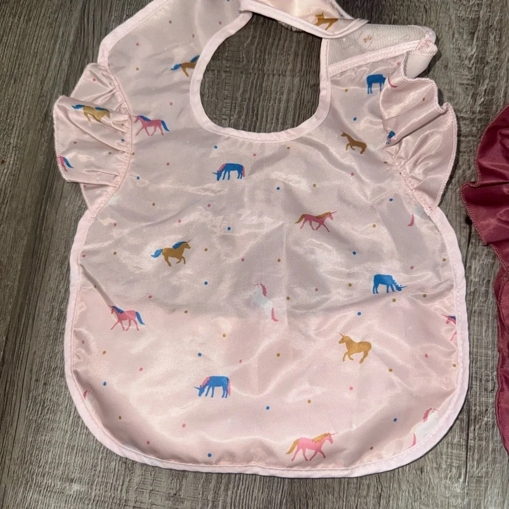Tiny Twinkle Mess-Proof Baby Bib Lot